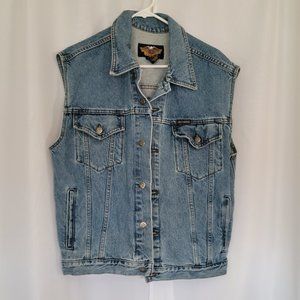 Harley Davidson Denim Vest